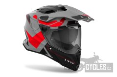 přilba COMMANDER 2 Reveal, AIROH (matná červená fluo) 2026