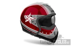 přilba J110 Command, AIROH (lesklá rudá) 2025