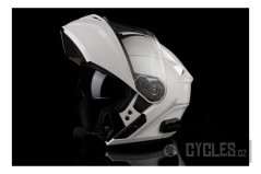Bluetooth přilba s headsetem Outrush R, SENA (lesklá bílá)