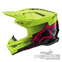 přilba SUPERTECH S-M10 UNITE, ALPINESTARS (žlutá fluo/černá/růžová) 2026
