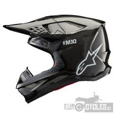 přilba SUPERTECH S-M10 SOLID, ALPINESTARS (lesklý karbon) 2026