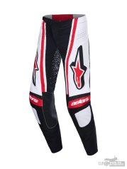kalhoty TECHSTAR NOMUR, ALPINESTARS (černá/bílá/červená) 2026