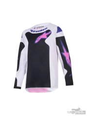 dres FLUID GRID YOUTH, ALPINESTARS, dětské (černá/světle šedá/fialová) 2026