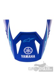 kšilt pro přilby S-M3 YAMAHA kolekce, ALPINESTARS (modrá/bílá)
