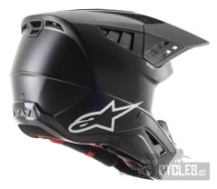 přilba S-M5 SOLID, ALPINESTARS (černá matná) 2026