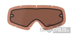 plexi pro brýle VISION YOUTH, ALPINESTARS (dvojité antifog oranžovo hnědá afterburn)