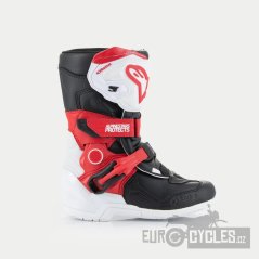 boty TECH 3S KIDS, ALPINESTARS, dětské (bílá/černá/červená) 2026