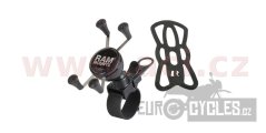 kompletní sestava univerzálního držáku X-Grip na řídítka do průměru 60 mm, RAM Mounts