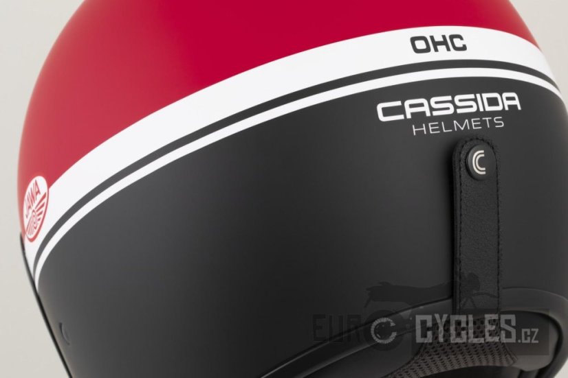 přilba Oxygen 2.0 Jawa OHC, CASSIDA (červená matná/černá/bílá) 2026