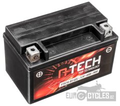 baterie 12V, YTX7A-BS GEL, 6Ah, 90A, bezúdržbová GEL technologie 150x87x94, A-TECH (aktivovaná ve výrobě)