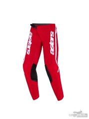 kalhoty FLUID APEX YOUTH, ALPINESTARS, dětské (červená/bílá) 2026