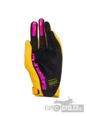 rukavice SUPERTECH MX, ALPINESTARS (zlatá/černá/růžová fluo) 2026