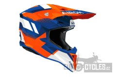přilba WRAAAP Vision, AIROH (oranžová-modrá lesklá) 2026