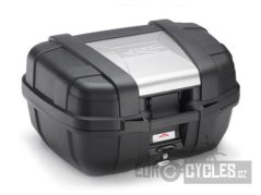 MONOKEY TopCase GARDA - 52l, KAPPA (černý/stříbrný, kompozit)