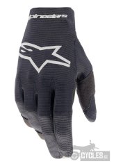 rukavice RADAR, ALPINESTARS (černá/stříbrná) 2026