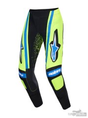 kalhoty TECHSTAR NOMUR, ALPINESTARS (tmavě modrá/žlutá fluo/modrá) 2026