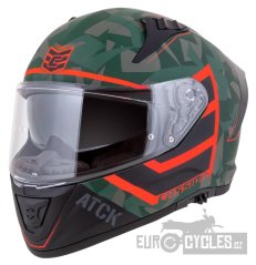 přilba Aero ATCK, CASSIDA (zelená camo/černá/šedá/oranžová) 2026