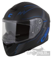 přilba Integral GT 2.1 Flash, CASSIDA (černá matná/metalická modrá/tmavě šedá) plexi s přípravou pro Pinlock 2026