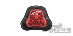 chránič hrudi NUCLEON KR-CELL CiR vkládací certifikace CE2, ALPINESTARS (transparentní/černá/červená) 2026