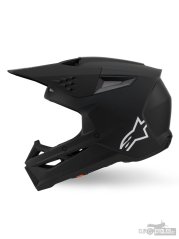 přilba S-M3 SOLID, ALPINESTARS (černá matná) 2026