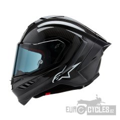 přilba SUPERTECH R10 SOLID, ALPINESTARS (lesklý karbon/matný karbon) 2026