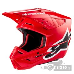 přilba S-M5 CORP, ALPINESTARS (červená) 2026