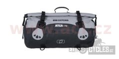 vodotěsný vak Aqua T-70 Roll Bag, OXFORD (šedý/černý, objem 70 l)