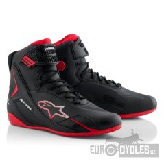 boty FASTER-4 HONDA kolekce, ALPINESTARS (černá/červená) 2026
