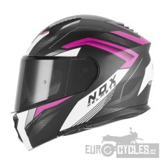 přilba N968 SHIFT, NOX (černá matná,bílá,růžová) 2026