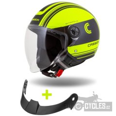 přilba Handy Metropolis Safety, CASSIDA (žlutá fluo/černá/reflexní šedá) 2026