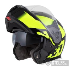 přilba F19, ZED (černá/žlutá fluo) 2026
