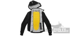 bunda HOODIE ARMOR H2OUT, SPIDI (černá)