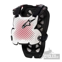 chránič těla A-1 PRO, ALPINESTARS (bílá/černá/červená) 2026