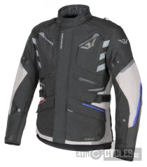 bunda Trail, AYRTON (světle šedá/černá/red/modrá/šedá) 2026