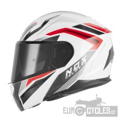 přilba N968 SHIFT, NOX (bílá,červená) 2026