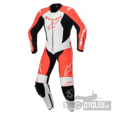 jednodílná kombinéza GP PLUS 2, ALPINESTARS, dětská (červená fluo/bílá/černá) 2026