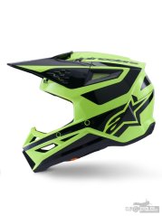přilba S-M3 HEAT, ALPINESTARS (žlutá fluo/černá) 2026