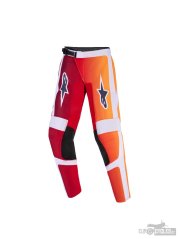 kalhoty FLUID PORTL YOUTH, ALPINESTARS, dětské (červená/oranžová/světle šedá) 2026