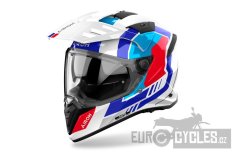 přilba BANDIT Horn, AIROH (bílá lesklá) 2026