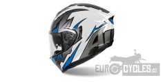 přilba ST 501 BIONIC, AIROH (bílá/modrá)