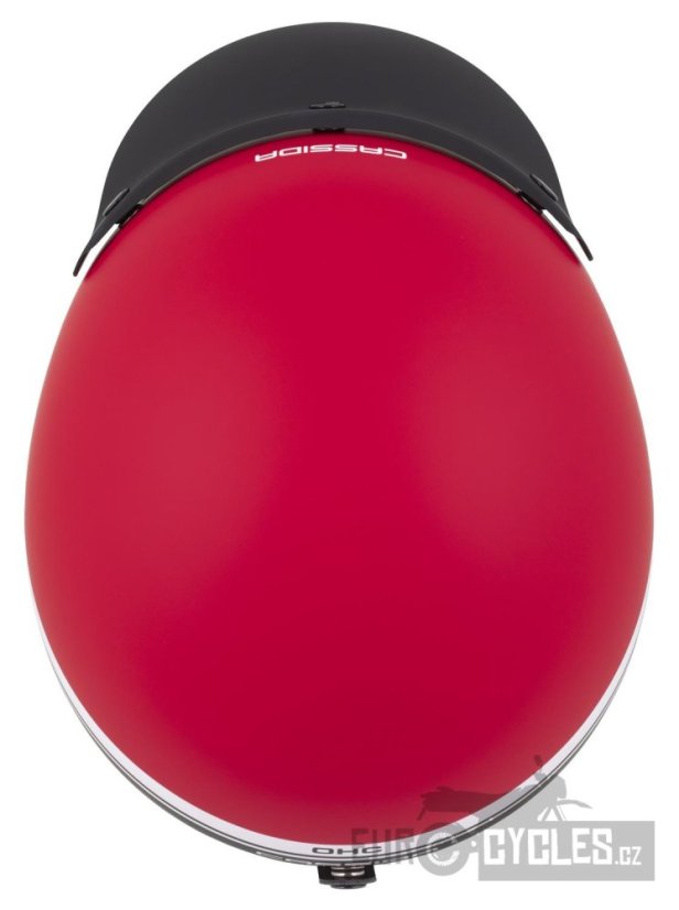 přilba Oxygen 2.0 Jawa OHC, CASSIDA (červená matná/černá/bílá) 2026