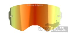 plexi pro brýle SUPERTECH, ALPINESTARS (zrcadlové červené ABSOLUTE VISION™)