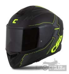 přilba Integral GT 2.1 Flash, CASSIDA (černá matná/žlutá fluo/tmavě šedá) plexi s přípravou pro Pinlock 2026