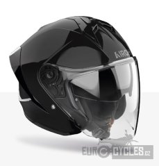 přilba H21 Color, AIROH (černá lesklá) 2026