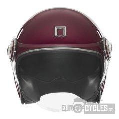 přilba HERITAGE, NOX PREMIUM (bordó) 2026