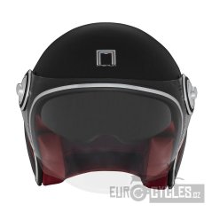 přilba HERITAGE, NOX PREMIUM (černá matná,červená,bílá) 2026