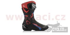 boty S-MX 6 HONDA kolekce, ALPINESTARS (černá/červená/modrá/bílá)