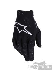 rukavice SUPERTECH MX, ALPINESTARS (černá/bílá) 2026