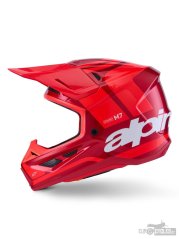 přilba SUPERTECH S-M7 CORE, ALPINESTARS (červená) 2026