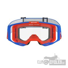 brýle VISION 8 WORDMARK, ALPINESTARS (modrá/oranžová, čiré plexi) 2025